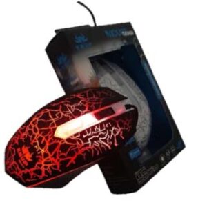 Mouse Gamer Com 3 Botões e LED KNUP (KP-V14)
