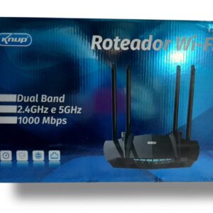 Roteador WI-FI Wireless 2.4/5 Ghz (KP-RW400) Knup